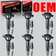6X Brand OEM Ignition Coil & 6X Iridium Spark Plugs For Dodge Charger 3.5L UF502