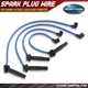4x Blue Spark Plug Wire Set for Subaru Outback 2005-2009 Forester Impreza Legacy