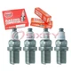 4 pc NGK 2000 R7282-10 Racing Spark Plugs for Ignition Wire Secondary st 4 pc NGK 2000 R7282-10 Racing Spark Plugs for Ignition Wire Secondary st