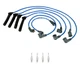 NGK 7mm Wire Set 4 Platinum Spark Plug Kit For Saab 900 S 2.0L L4 DOHC GAS 1986