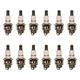 (12) Spark Plug Fits Bosch WSR6F 7547 4626