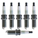 NGK G-Power Platinum Set of 6 Spark Plugs for E82 Honda Lexus Saab Subaru Toyota