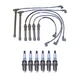Denso Wire Set 7mm 6 Iridium LongLife Spark Plugs .044 Kit For Mercury Nissan V6 Denso Wire Set 7mm 6 Iridium LongLife Spark Plugs .044 Kit For Mercury Nissan V6