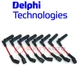 Delphi XS10560 Spark Plug Wire Set for QW1554 CH7883 89018058 7881 7873 ag Delphi XS10560 Spark Plug Wire Set for QW1554 CH7883 89018058 7881 7873 ag