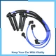 Pack(4) Car Spark Plug Coil Wire Ignition Coil Harness Cable for Subaru Forester