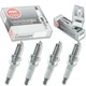 4 pcs NGK V-Power Spark Plugs for 1990-1992 Nissan Stanza 2.4L L4 - Engine ai 4 pcs NGK V-Power Spark Plugs for 1990-1992 Nissan Stanza 2.4L L4 - Engine ai
