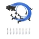 NGK Wire Set & 8 Iridium IX Spark Plugs Kit for Ford Bronco F-150 F-250 F-350 V8