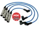 Spark Plug Wire Set NGK Replace VW OEM # VWC035 for Beetle Golf Jetta 2.0L 4Cyl. Spark Plug Wire Set NGK Replace VW OEM # VWC035 for Beetle Golf Jetta 2.0L 4Cyl.