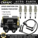 Ignition Coil & Wire Set & 4 Iridium Spark Plug for 2009 Subaru Forester 2.5L H4