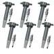 6x Ignition Coil + 6x iridium Spark Plug for 2006-2010 Chrysler Dodge 3.5L 4.0L