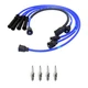 NGK 7mm Wire Set 4 Platinum Spark Plug Kit For Mazda B2200 2.2 4L 1990-1993
