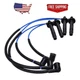 Pack(4) Car Spark Plug Coil Wire Ignition Coil Harness Cable for Subaru Forester