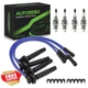 Subaru Spark Plug Wires SOA430Q119 and Iridium Plugs H4 2.5L