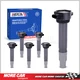 6x Ignition Coils UF502 for Chrysler Sebring Dodge Avenger Charger Volkswagen V6