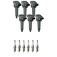 NGK Ignition Coil Kit For Toyota Tacoma 4Runner Tundra FJ Cruiser