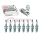 8 pcs NGK V-Power Spark Plugs for 1967 Dodge D300 Series 5.2L V8 - Engine jm