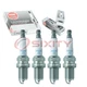 4 pcs NGK V-Power Spark Plugs for 1990-2012 Subaru Legacy 2.2L 2.5L  2.2L le
