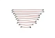 Ford Performance M-12259-R460 Spark Plug Wire Set