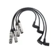 Spark plug wire set compatible with Volkswagen 03-20 Saveiro Gol Lupo l4 1.6l