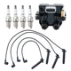 Ignition Coil & Spark Plug & Wire Set for Subaru Forester H4 2.5L 2009-10 UF625