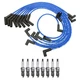 NGK Wire Set & Denso 8 Platinum TT Spark Plugs Kit for Ford Mustang 5.0L V8 GAS
