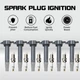 6pcs Ignition Coil + Spark Plug Kit for 2006-10 Chrysler 300 Dodge Charger UF502