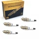 4x BERU Spark Plug For Mercedes Benz C E CLK Class W202 W124 W210 C208 M111