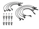 Denso Wire Set 8mm & 8 Iridium Long Life Spark Plug 0.044 Kit For Ford 5.0L V8