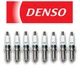 8 Genuine Denso Iridium TT Spark Plugs Set IKH20TT / 4704 NEW