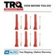 TRQ Performance Ignition Coil Boot Set Red Performance Fits Ford Lincoln