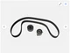 Engine Timing Belt Kit Goodyear GTK0281 for 1995 - 2002 Kia Sportage 2.0L