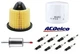 Tune Up Kit OEM Spark plug oil air fuel for Ford Mustang E150 F150 4.6L