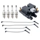 Ignition Coils Iridium Plugs Wires for Subaru 2.5L H4 Engine 22433-AA590