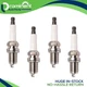 Set of 4 Iridium Spark Plugs for 1999-2004 Subaru Forester 2.5L H4 6741 IFR6E11