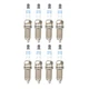 8 pc Bosch 9673 Double Iridium Spark Plugs for 924-1428 92145 900-1428 51228 ul