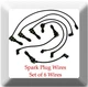 Set 6 Wires Spark Plug Wire Set Fits: Dodge Stealth Mitsubishi 3000GT Diamante