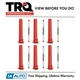 TRQ Performance Ignition Coil Boot Set Red Performance Fits Ford Mazda Mercury
