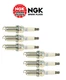 Set of 6 Spark Plugs NGK Laser Iridium for Toyota & Lexus DILFR 6 D11/6176