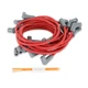 MSD Spark Plug Wire Set 31419; 8.5mm Red 90deg HEI for 85-95 Chevy Truck SBC/BBC MSD Spark Plug Wire Set 31419; 8.5mm Red 90deg HEI for 85-95 Chevy Truck SBC/BBC