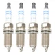 4 pc Bosch 9673 Double Iridium Spark Plugs for 924-1428 92145 900-1428 51228 uh