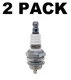 Spark Plug Fits NGK BPMR7A 4626 Bosch WSR6F 7547 Champion RCJ6Y 852 - 2-Pack