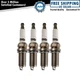 Iridium Spark Plugs Engine Tune Up Ignition Kit 4 Piece Set New