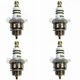 130-124 (4) Stens Spark Plug Bosch WSR6F Rotary 14011 Oregon 77-307 NHC 268-5819