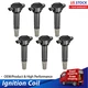 6pcs Ignition Bobinas for 2006-2010 Dodge Charger V6 2.7L 3.5L  C1522 UF502