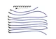 Ford Racing M-12259-C302 9mm Spark Plug Wire Sets