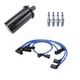 NGK Ignition Coil Wires 4 Nickel Spark Plugs Kit For Honda Accord 1.8 L4