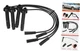 Spark Plug Coil Wires 6.7mm for Subaru 2.2L 2.5L 4pc 22451AA730
