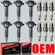 Brand 6X OEM Ignition Coil & 6X Iridium Spark Plug For Dodge Chrysler V6 UF502