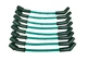 10mm Teal Silicone Spark Plug Wires CHEVY GMC 05-08 LS1 VORTEC 4.8 5.3 6.0 6.2 10mm Teal Silicone Spark Plug Wires CHEVY GMC 05-08 LS1 VORTEC 4.8 5.3 6.0 6.2