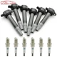 6 Ignition Coil 6 Spark plug For C1522 UF502 06-10 Chrysler Dodge 2.7L 3.5L 4.0L